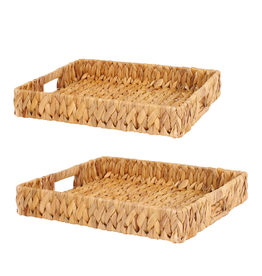 Palma Woven Tray  Square Natural Large Palma Woven Tray  Square Natural Large