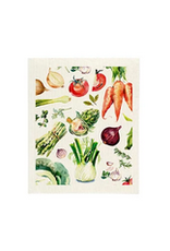 Fresh Veggies Sponge Cloth Multi
