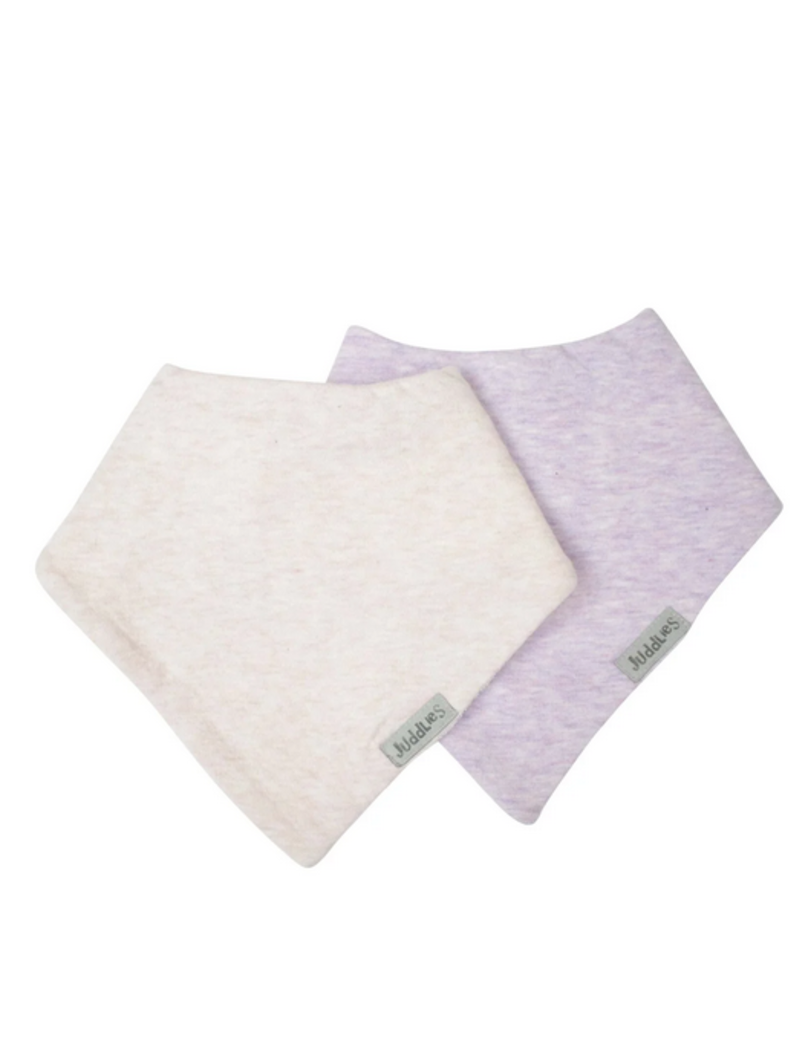 2PC Set Bandana Bib Lavender & Rosewater