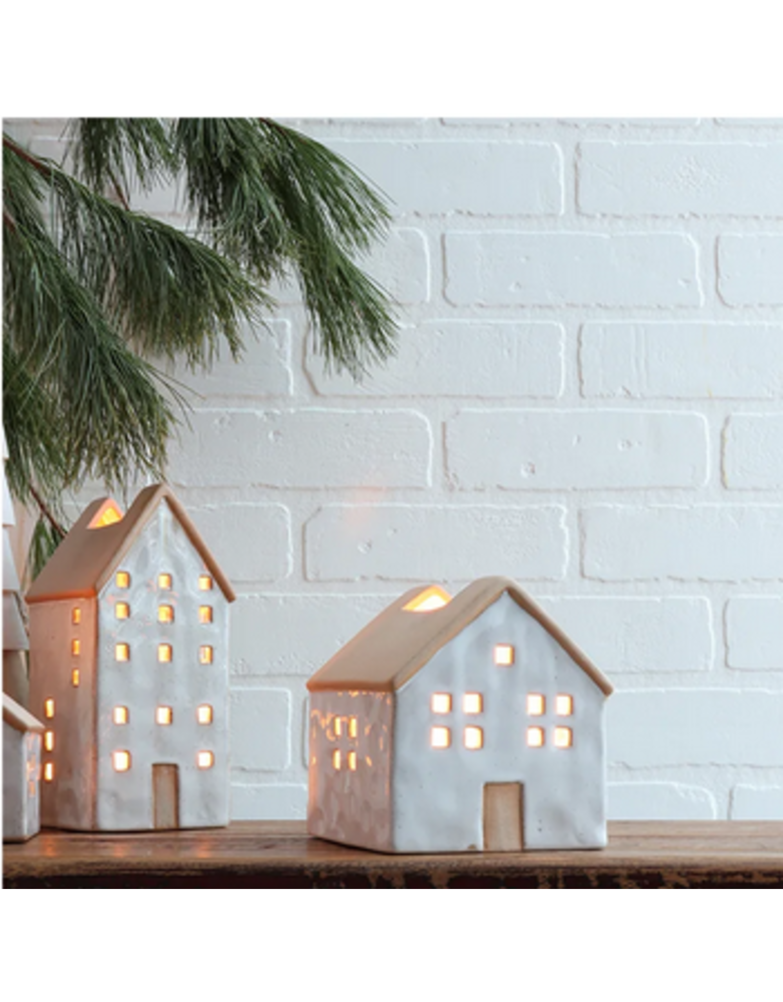 Chalet Ceramic House Large White