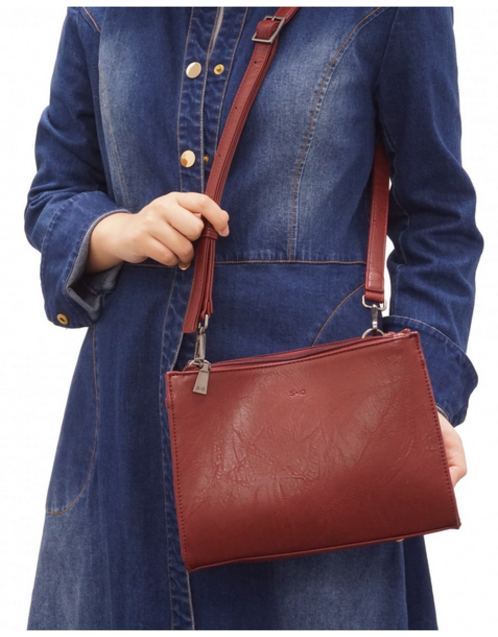 Izzy Crossbody - Camel