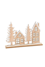 Deco House w/Trees