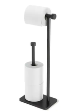 Cappa Toilet Paper Stand & Reserve-black