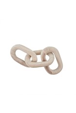 Wooden Chainlinks - White