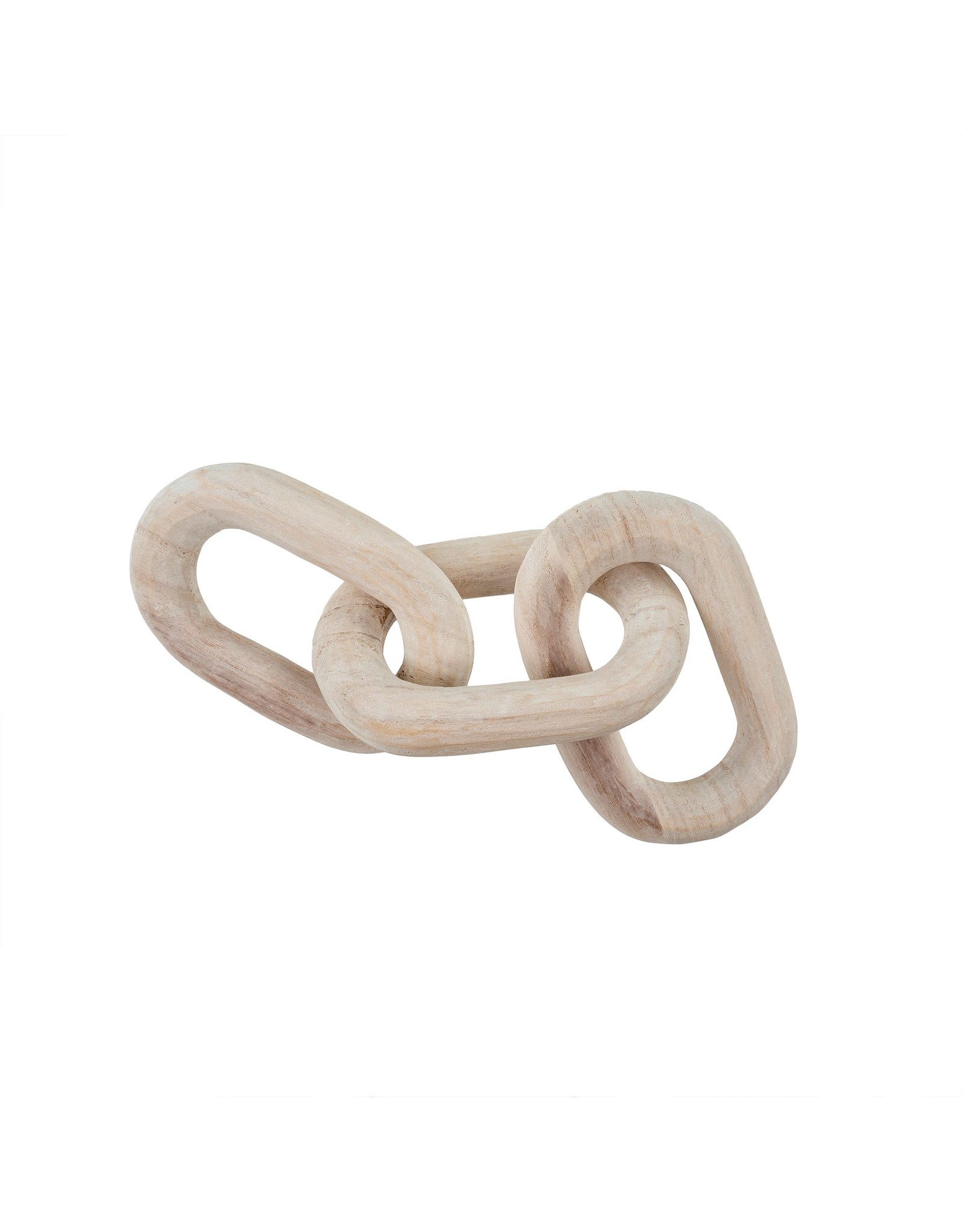 Wooden Chainlinks - White
