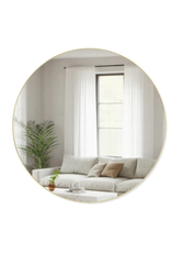Hubba Mirror 48" Brass