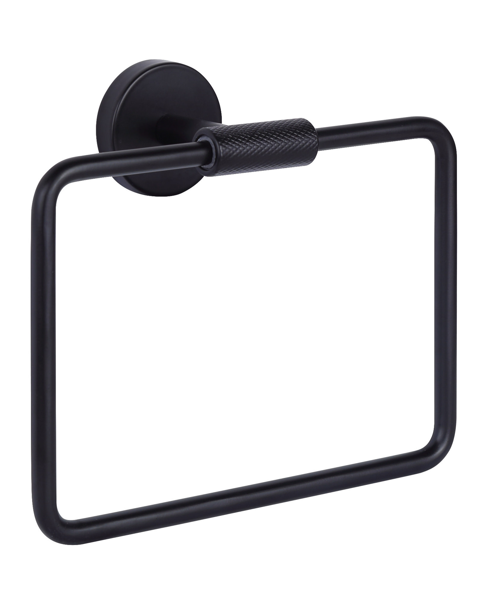 Varen Bath Towel Ring - Black