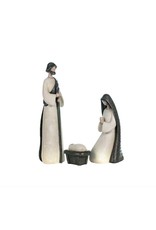 Black & White Holy Family Nativity