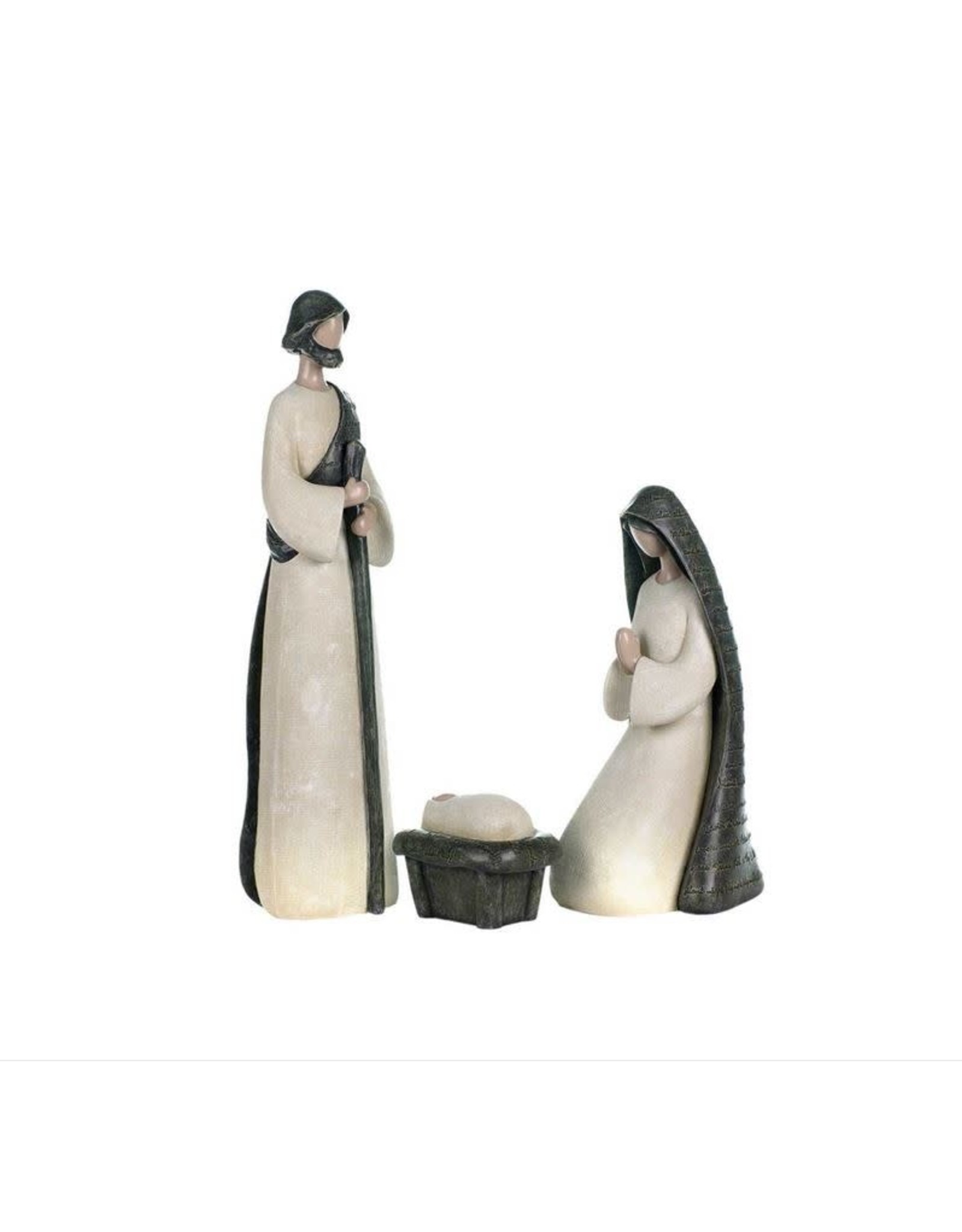 Black & White Holy Family Nativity