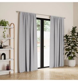 Twilight Blackout Curtains, set of 2-grey