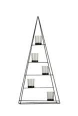 Black Tree Tealight Holder