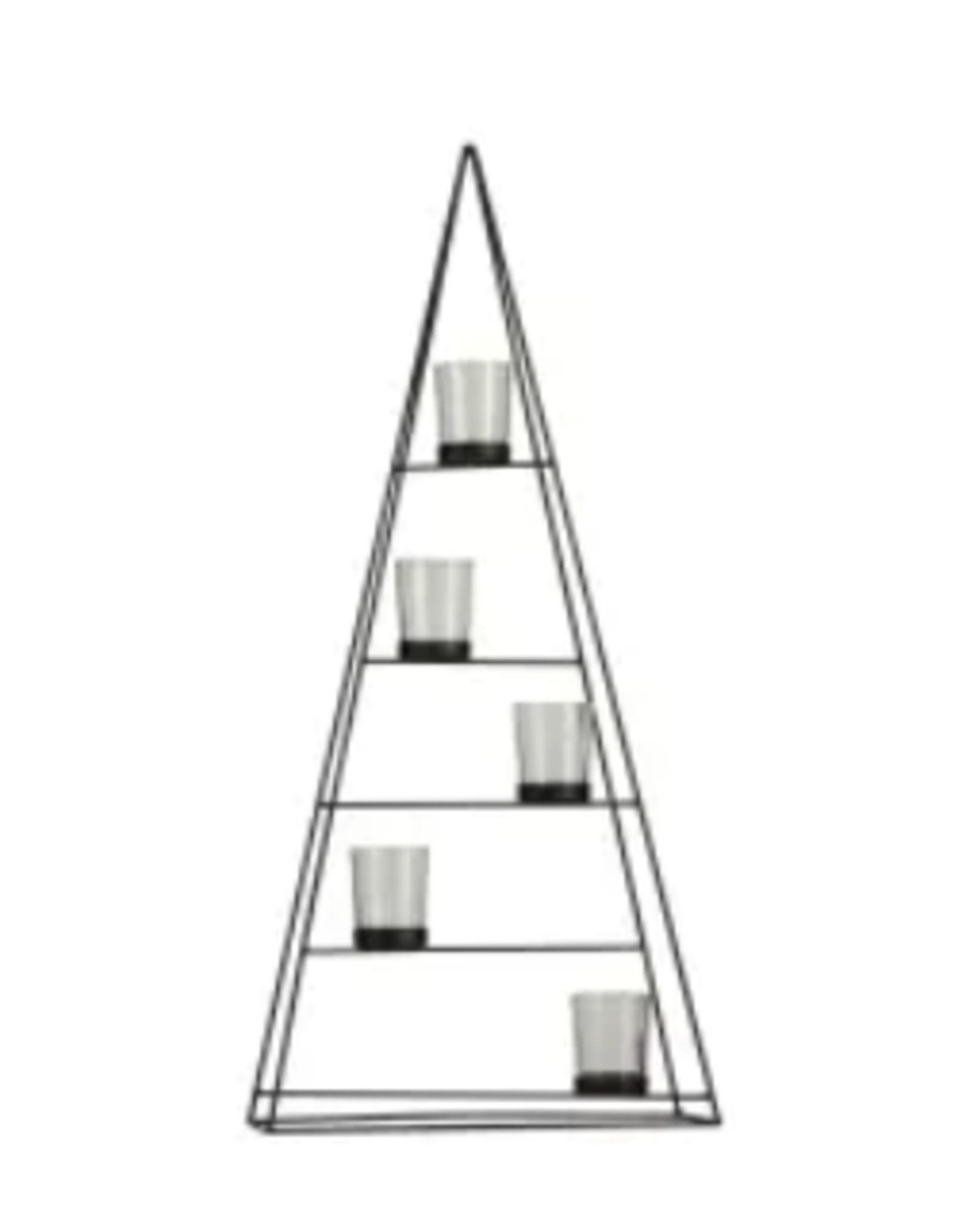 Black Tree Tealight Holder