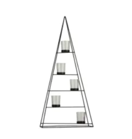 Black Tree Tealight Holder