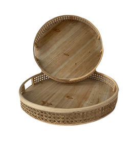 Rattan Tray - Large