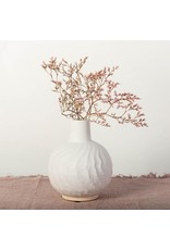 White Textured Vase - Small