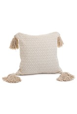 Geo Pillow with Tassels