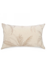 beige foliage cushion