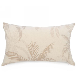 beige foliage cushion