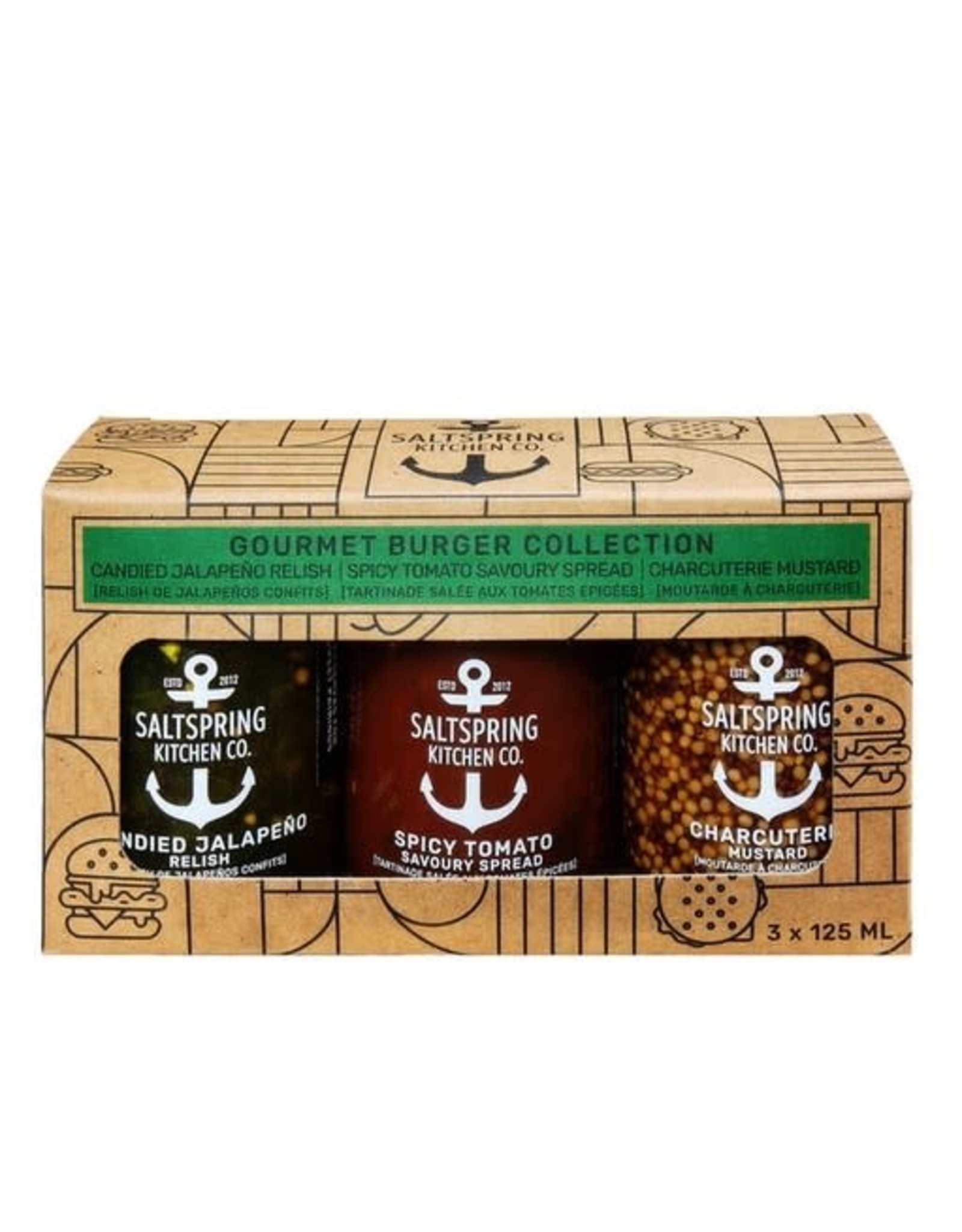 Gourmet Burger Trio Collection
