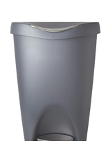 Brim Step On Trash Can - Nickel