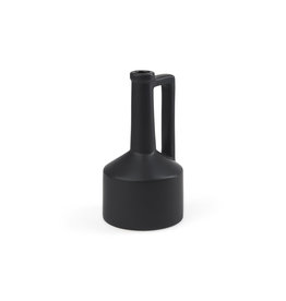 Burton Matte Black Jug Vase - Small