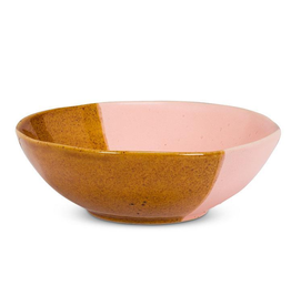 Pink/Brown Small Bowl