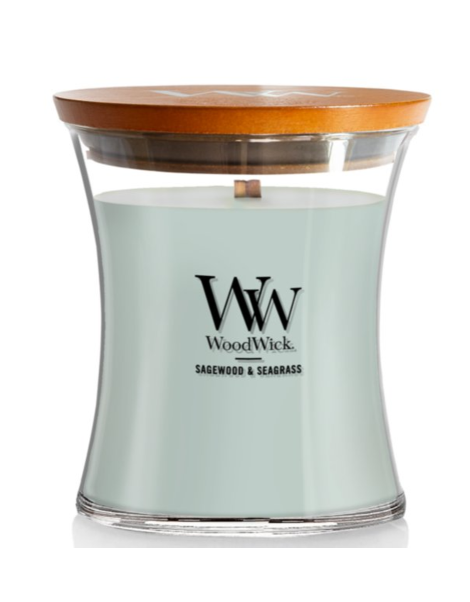 Sagewood & Seagrass - Medium Hourglass Candle