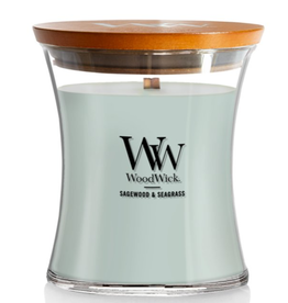 Sagewood & Seagrass - Medium Hourglass Candle