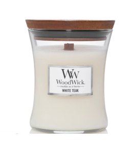 White teak - Medium Hourglass Candle