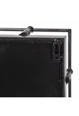 Christa 22x22 Black Metal Tray
