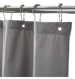 Delano Shower Liner/Curtain - Grey 70"x72"