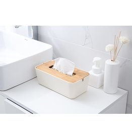 Stowe Tissue Box - White