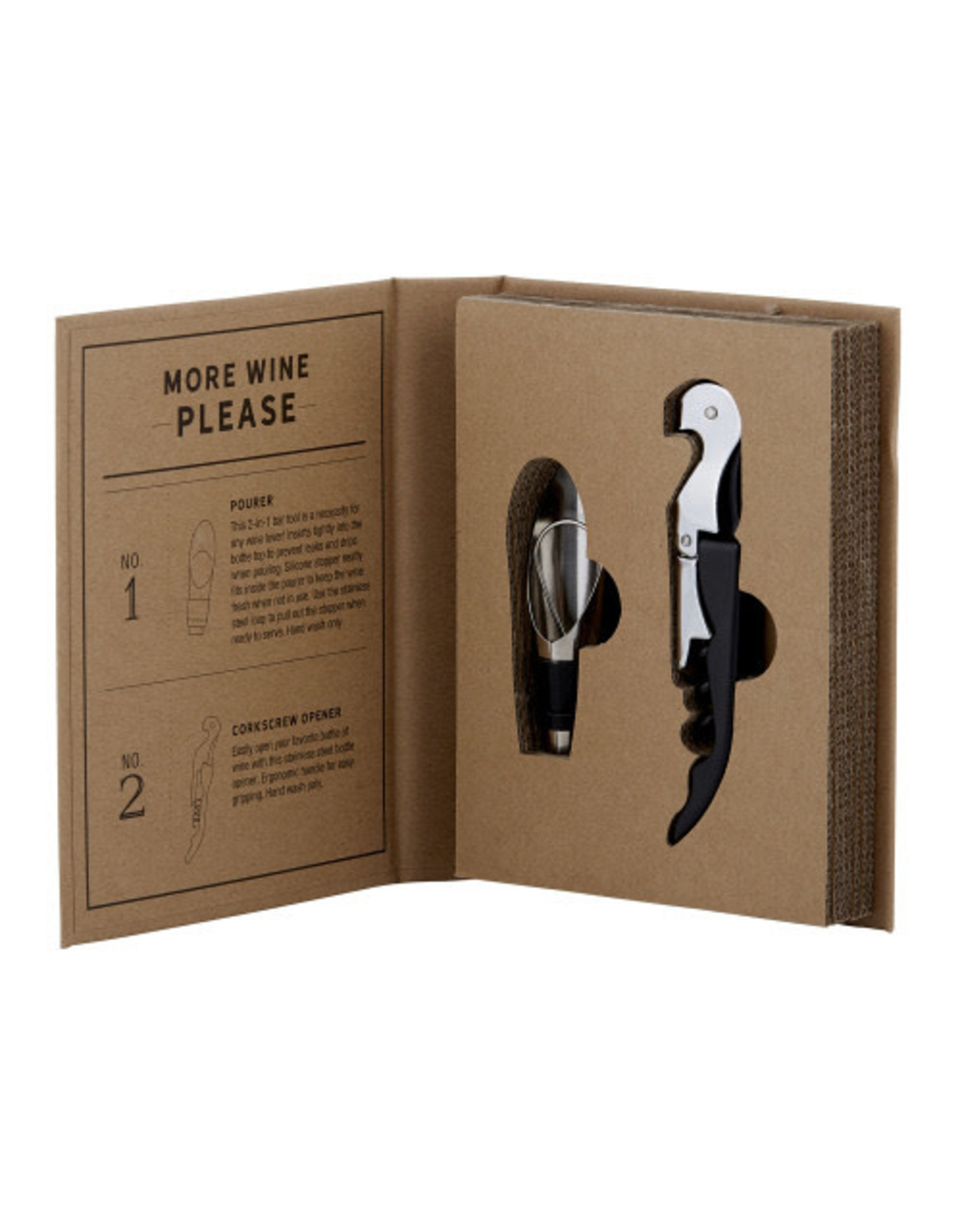 Cardboard Book Set- Wine