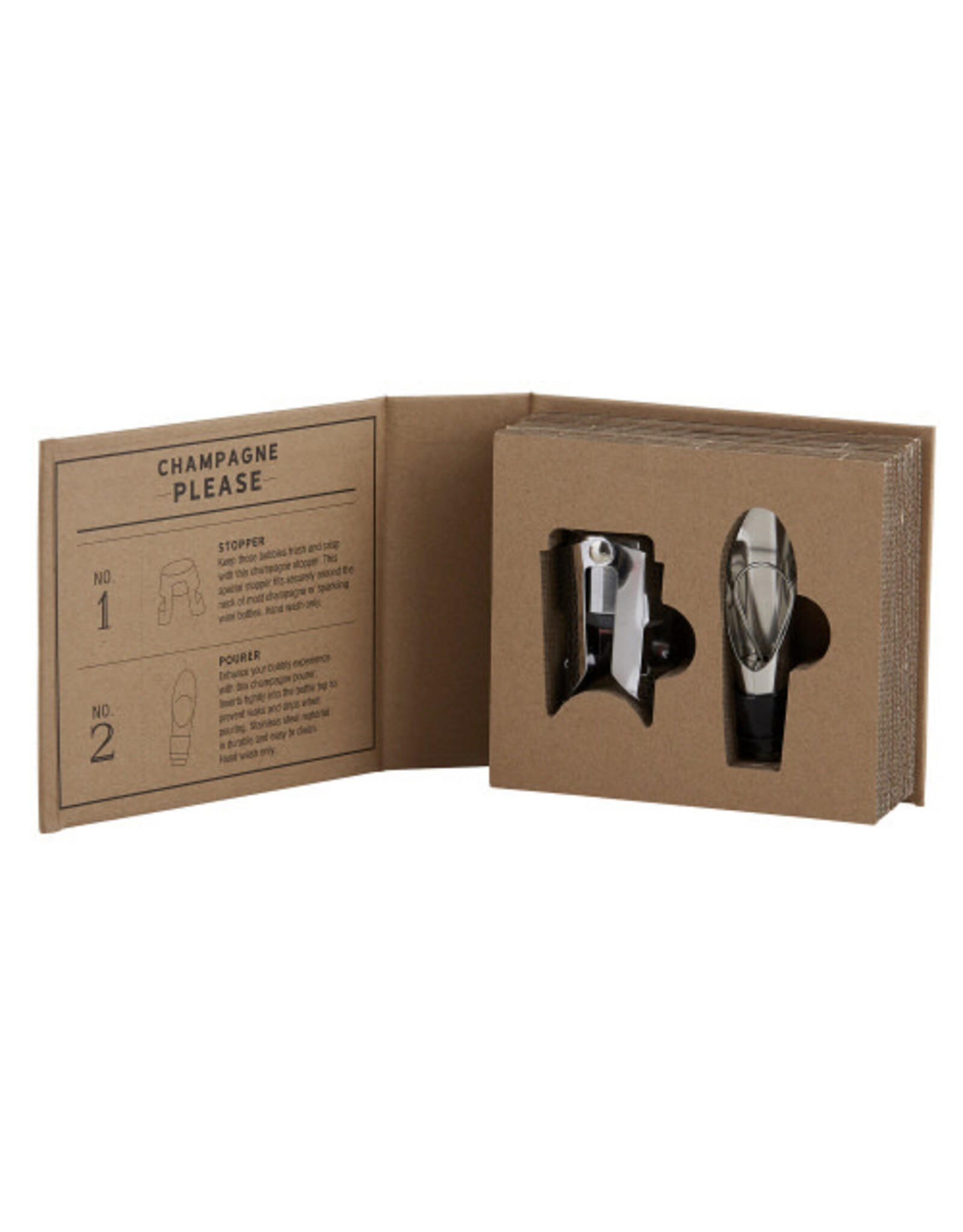 Carnboard Book Set -Champagne