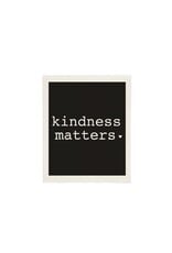 Kindness Matters Sponge Cloth Black