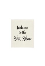 Welcome To The Shit Show Sponge Cloth Black