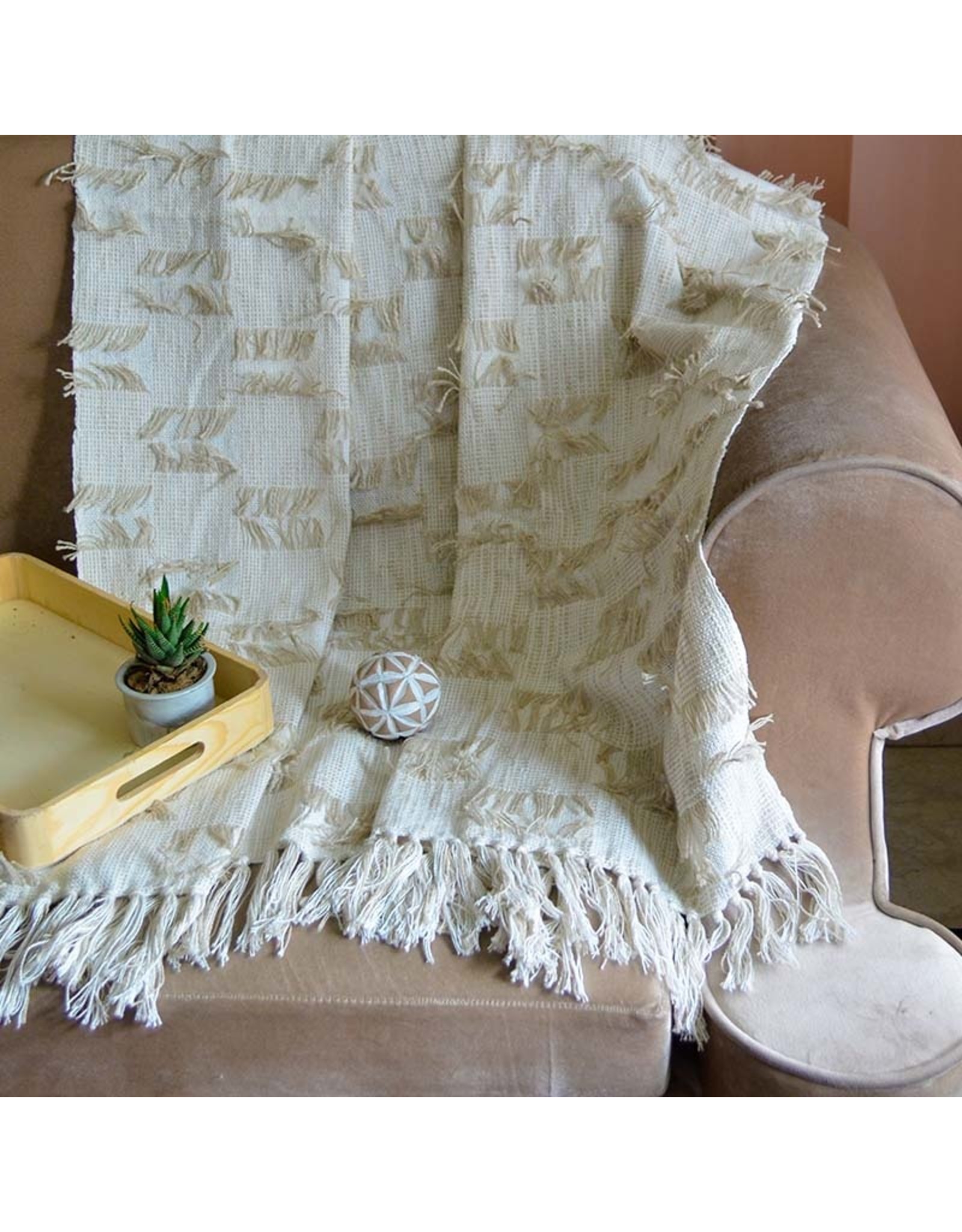Muscari Throw - Beige