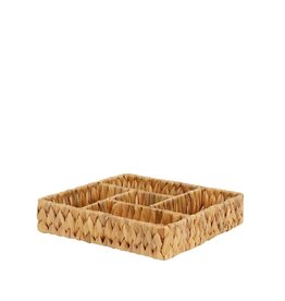 Palma 5 Part Tray Square - Natural