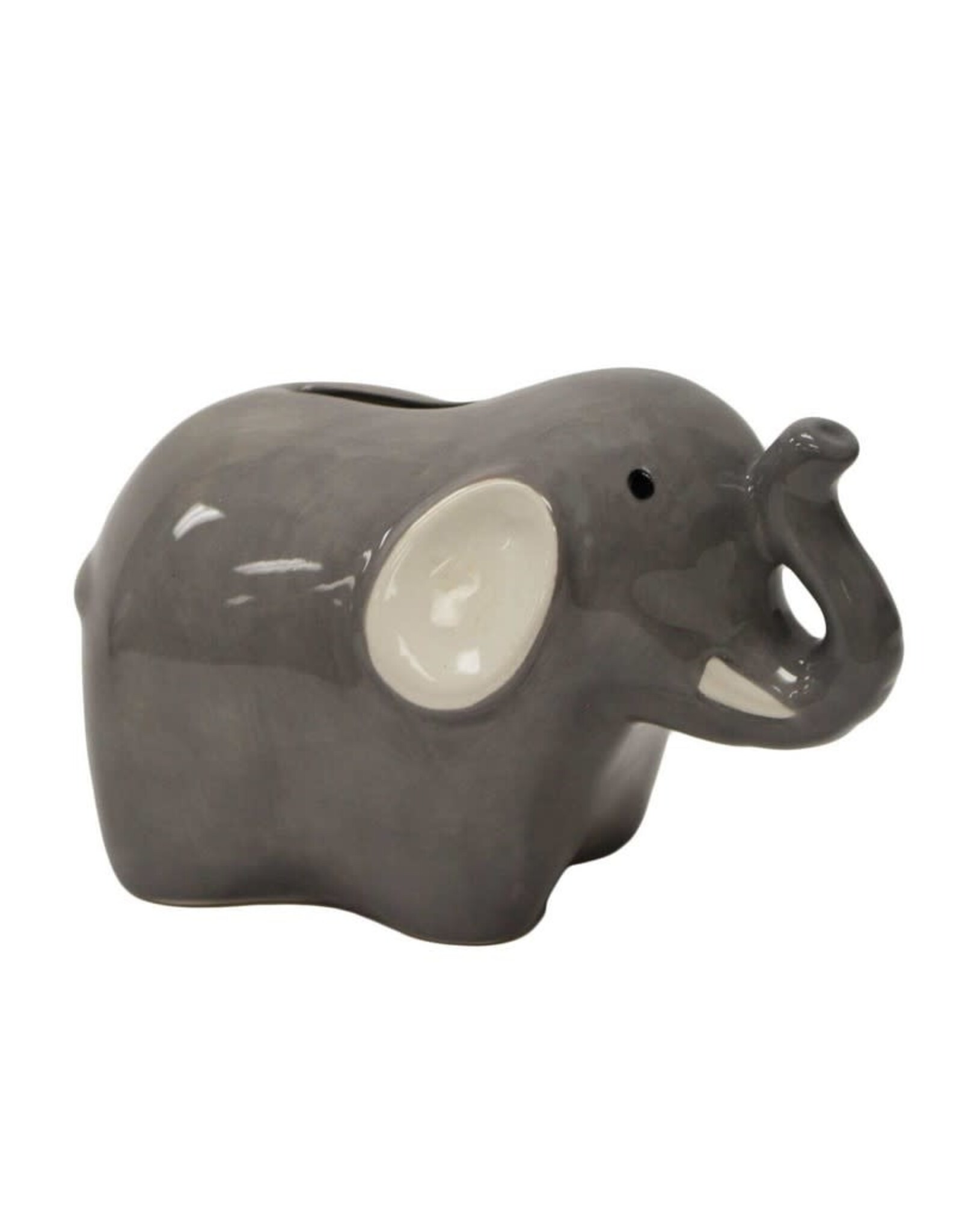 Grey Elephant Money Bank
