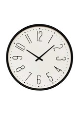 Black Framed Wall Clock