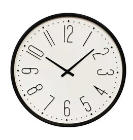 Black Framed Wall Clock