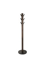 Flapper coat rack, black/walnut