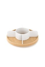 Bellwood Lazy Susan - White/Natural