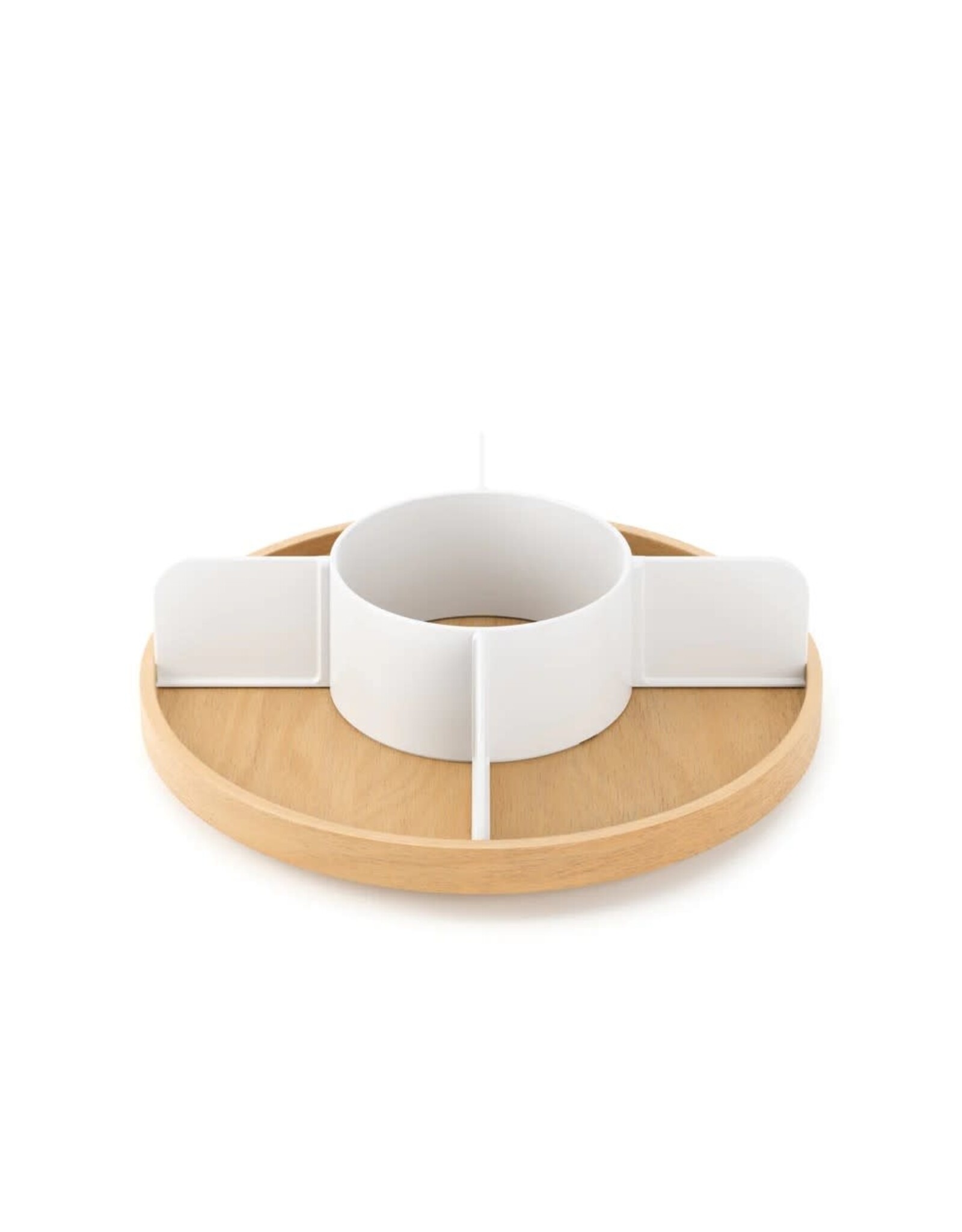 Bellwood Lazy Susan - White/Natural