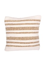 Cameron Chindi square Cushion Bone 18x18