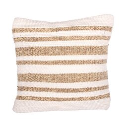 Cameron Chindi square Cushion Bone 18x18