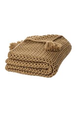 Kanick Tan Throw 50"x60"