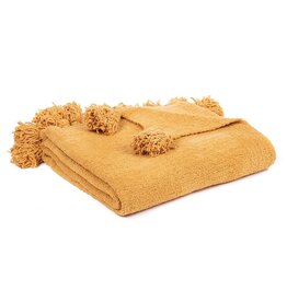 Paddington Mustard Throw 50"x60"