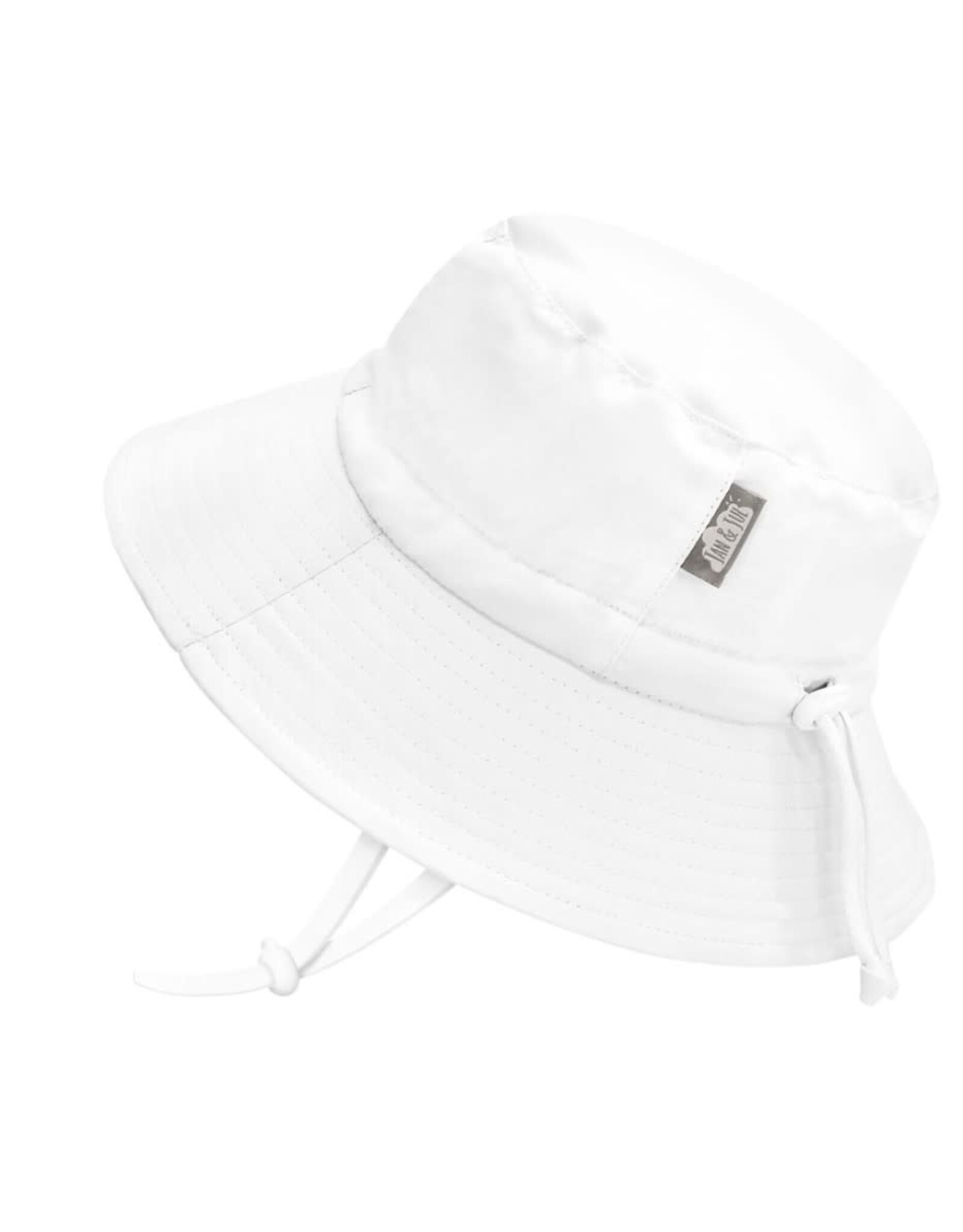 Aqua Dry Bucket Hat - White XLarge 5-12Y