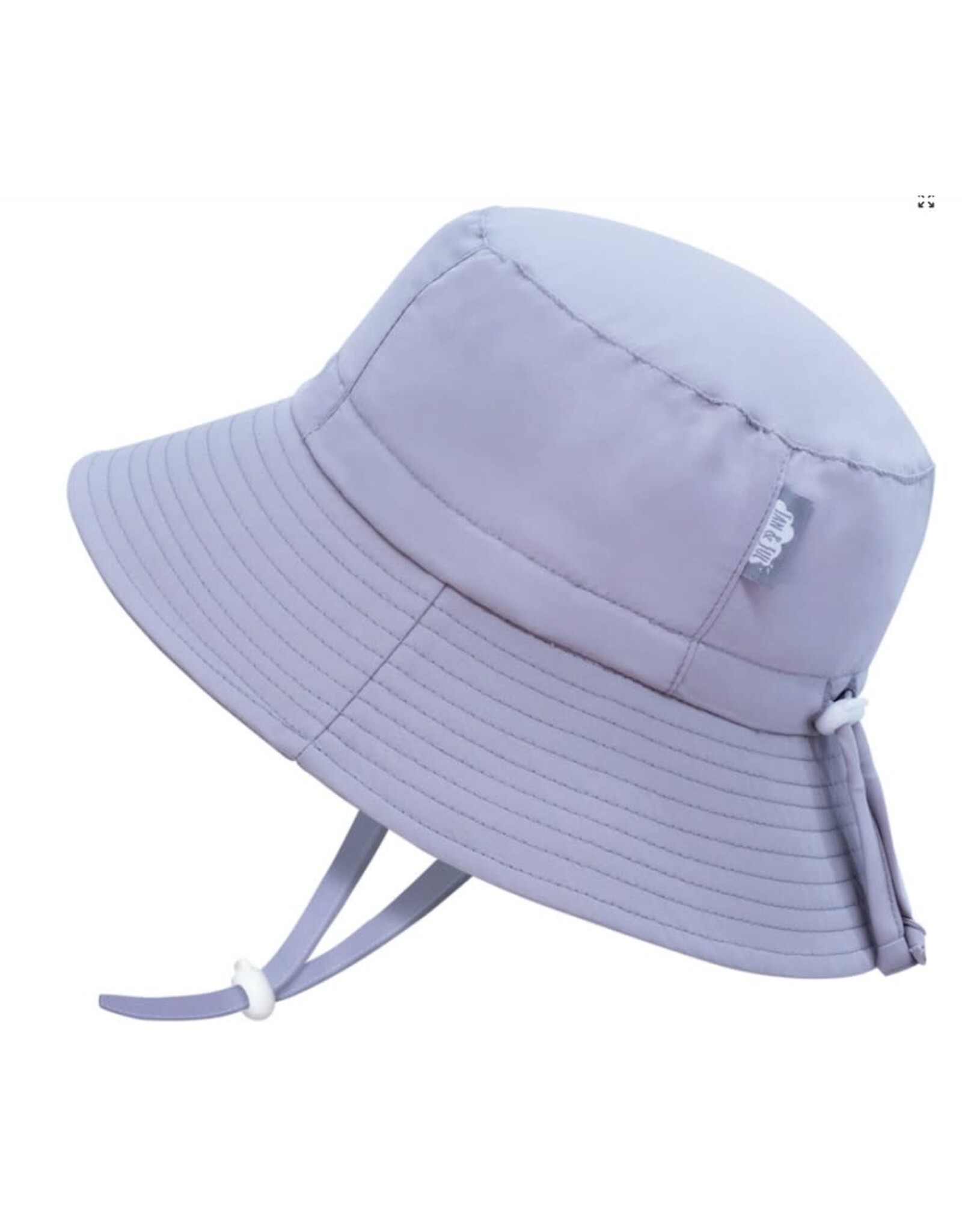 Aqua Dry Bucket Hat - Grey Cloud - 0-6 months Small